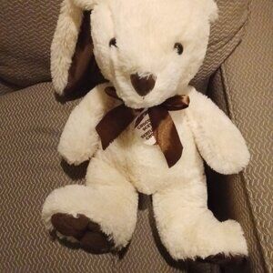Chocolate Bunny Chocolate Scented Plush New without tags